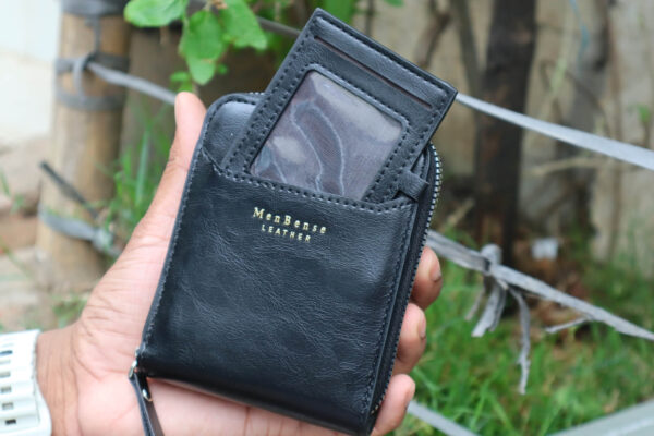 Zipper Short Wallet - Image 5